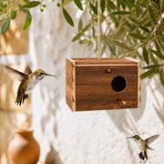 Nichoir en bois d'écorce
