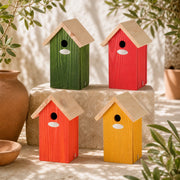 Nichoir teintes naturelles assorti