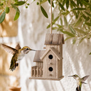Nichoir observatoire en bois format 20,5 × 15,5 × 15,5 cm