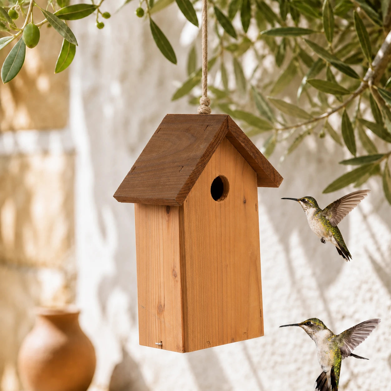 Nichoir en bois Douglas