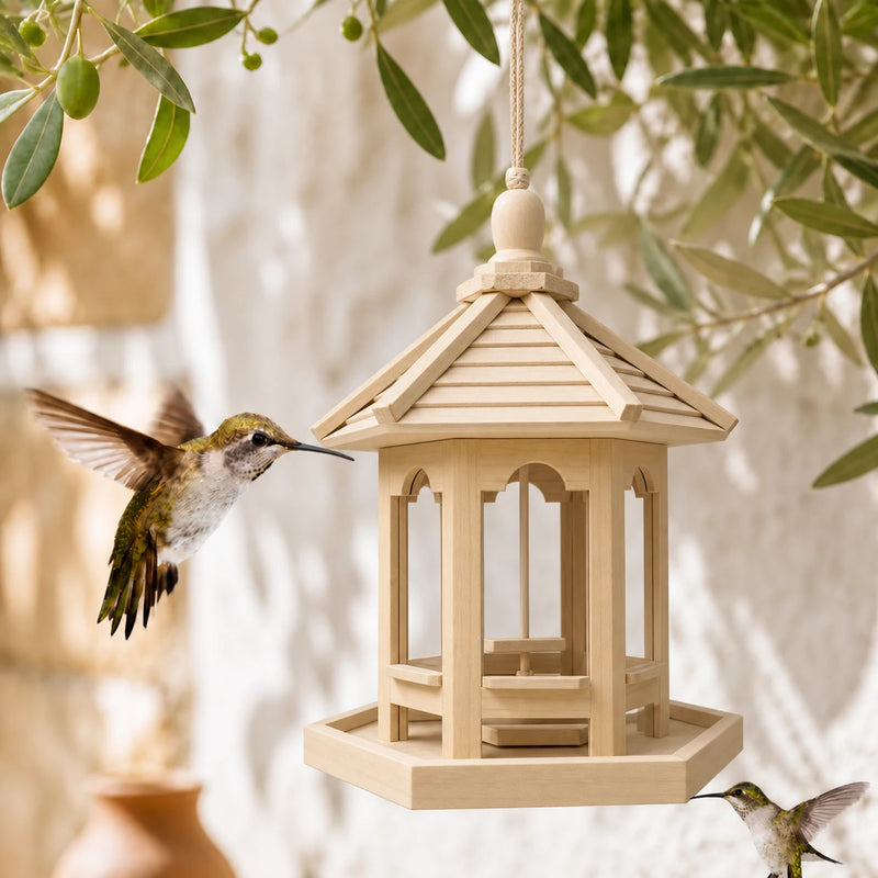 Nichoir pavillon bois