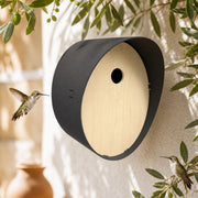 Nichoir ovale anthracite