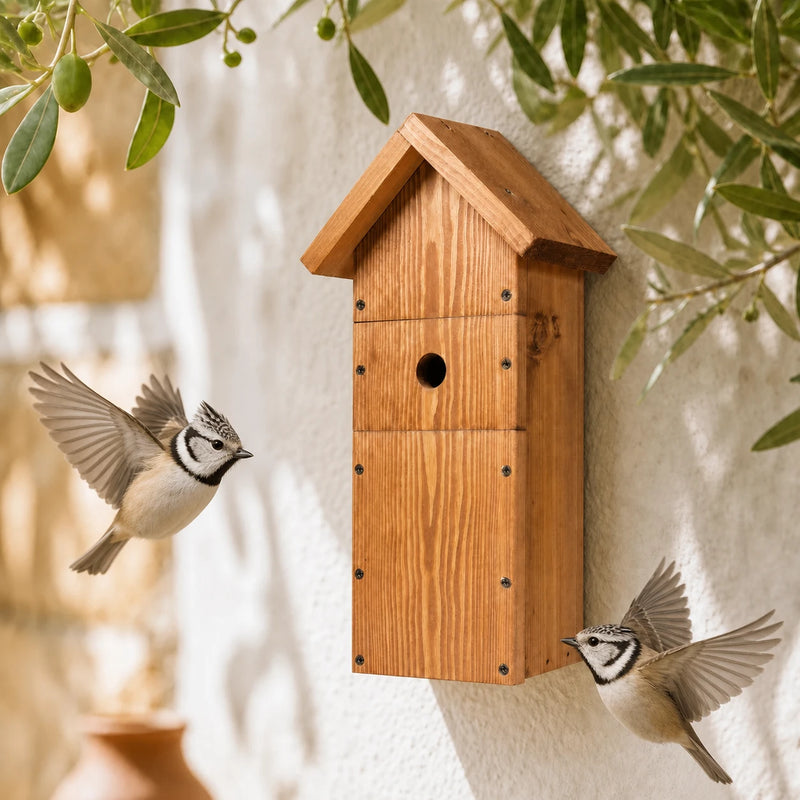 Grand nichoir d’observation en bois