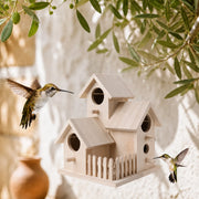 Nichoir en bois format 20,5 × 15,5 × 15,5 cm