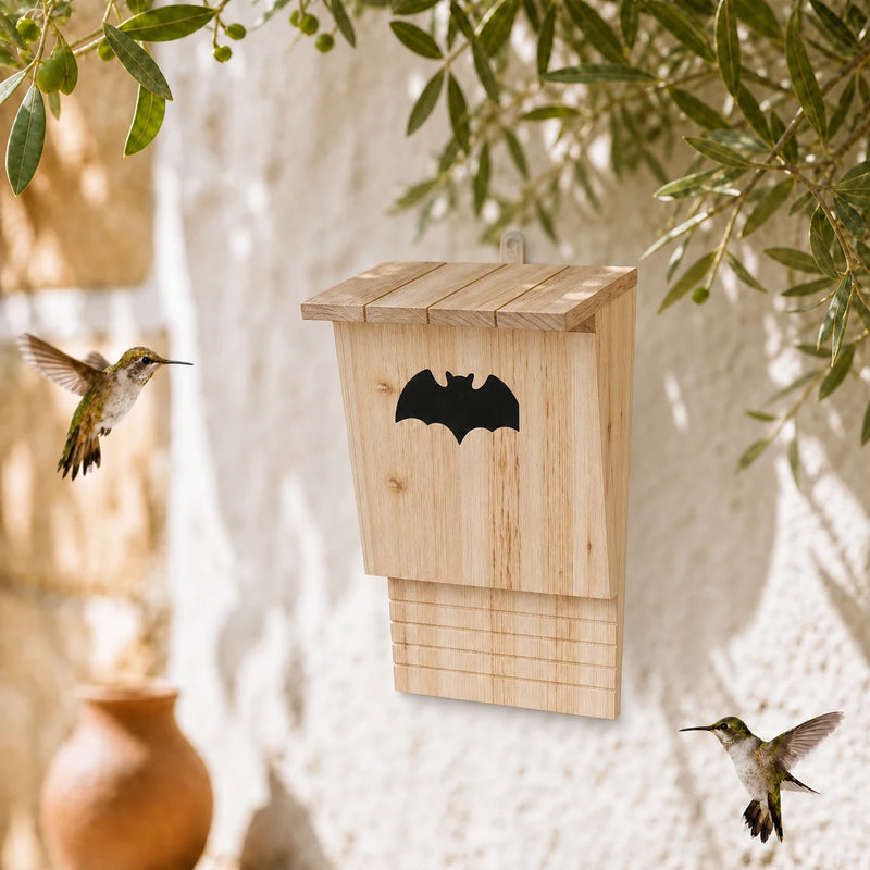 Nichoir à chauves-souris incliné