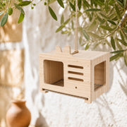 Nichoir cube ouvert