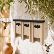 Lot de 3 nichoirs à chauves-souris