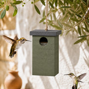 Nichoir grand volume en béton de bois