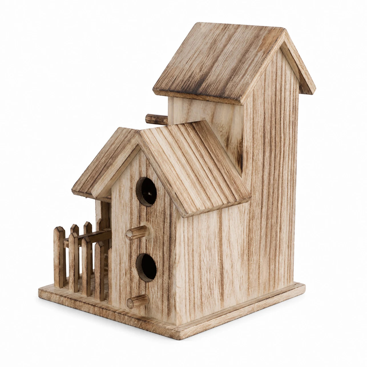 Nichoir observatoire en bois format 20,5 × 15,5 × 15,5 cm — photo 2