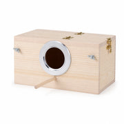 Nichoir en bois à toit amovible format 12 × 12 × 19,5 cm — photo 2