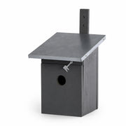 Nichoir gris anthracite à toit plat 32 mm — photo 2