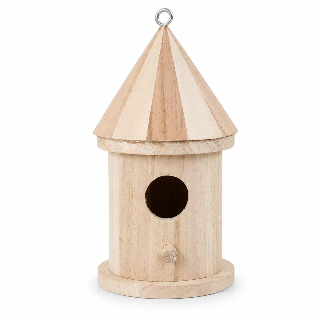 Nichoir observatoire en bois beige — photo 2