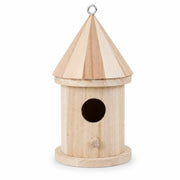 Nichoir observatoire en bois beige — photo 2