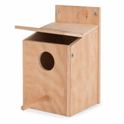 Nichoir en bois marron format 30 × 20 × 20 cm — photo 2