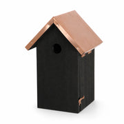 Nichoir noir à toit cuivré hauteur 26 cm — photo 2