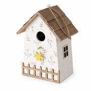 Nichoir en bois blanc format 15 × 12 × 22 cm — photo 2