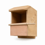 Nichoir ouvert en bois avec support caméra — photo 2