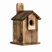 Nichoir en sapin marron format 24,5 × 13 × 13 cm — photo 2