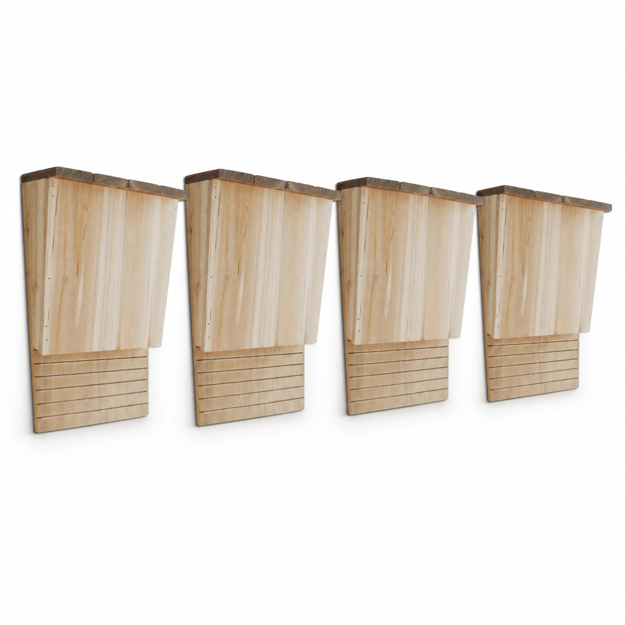 Nichoir en bois marron format 22 × 12 × 34 cm — photo 2