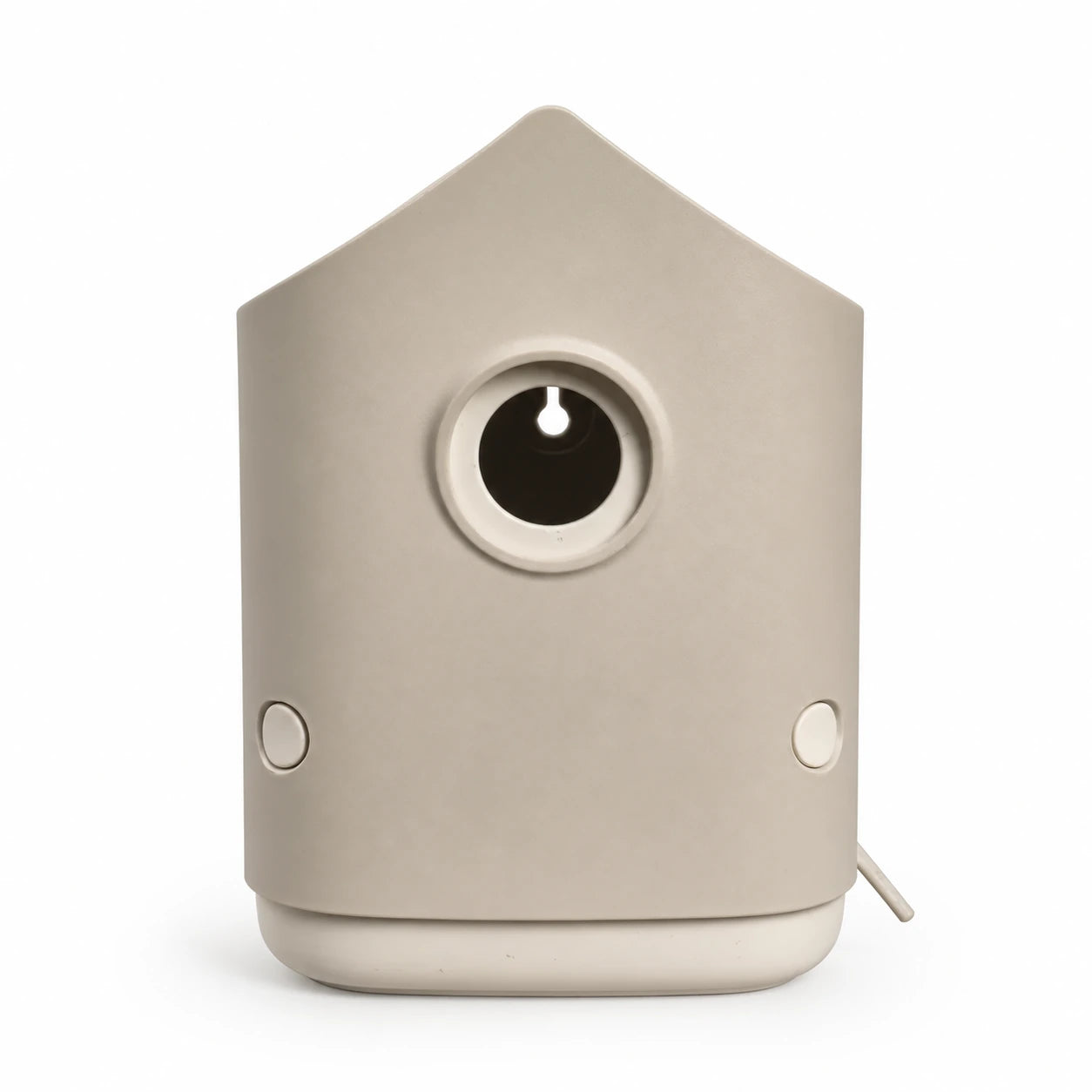 Nichoir recyclé beige 18 cm — photo 2