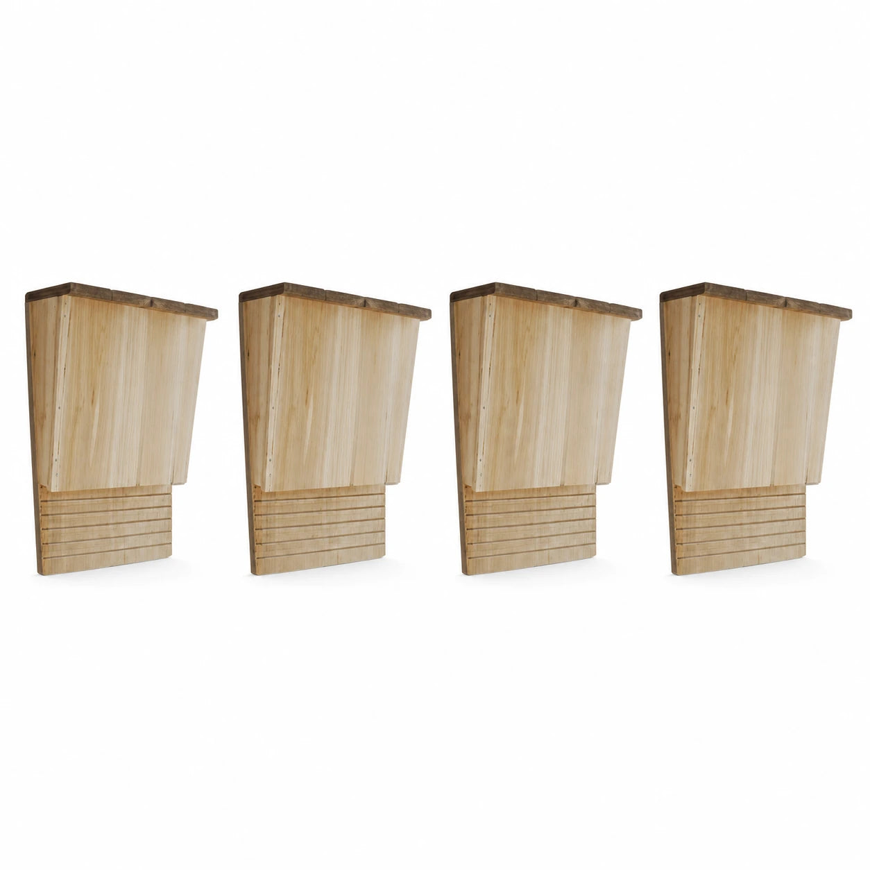 Lot de 4 nichoirs à chauves-souris 22 × 12 × 34 cm — photo 2