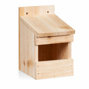 Nichoir en sapin marron format 20 × 12 × 15,5 cm — photo 2