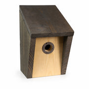 Nichoir gris en bois huilé — photo 2