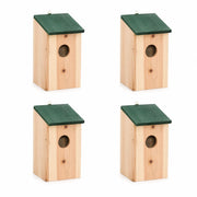 Lot de 4 nichoirs en bois de pin — photo 2