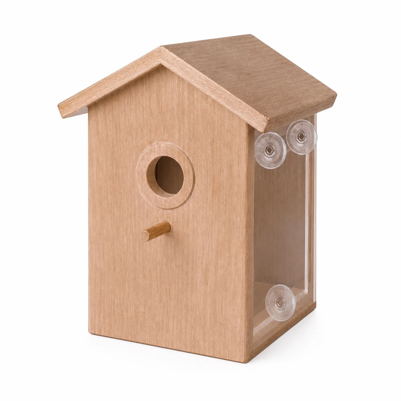 Nichoir observatoire en bois à façade simple — photo 2