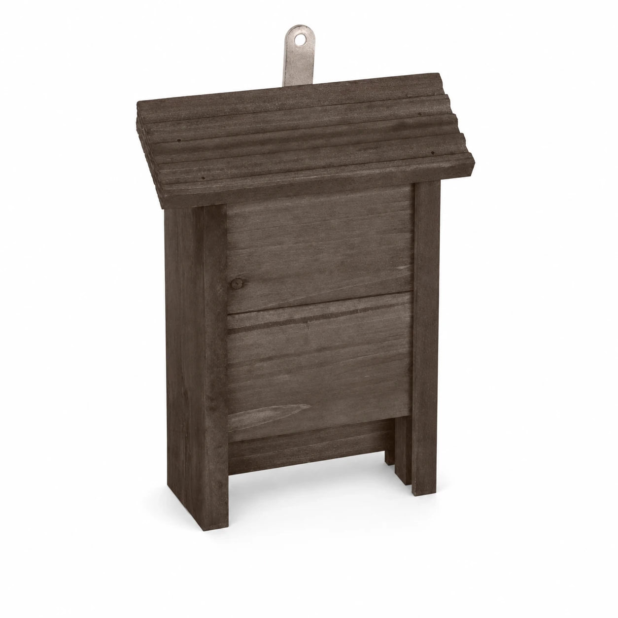 Nichoir à chauves-souris compact en bois marron — photo 2