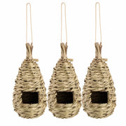 Lot de 3 nichoirs tissés à suspendre — photo 2