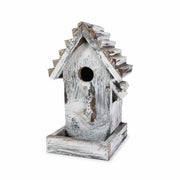 Nichoir en bois gris format 14 × 13 × 24 cm — photo 2