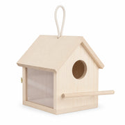 Nichoir observatoire en bois format 14 × 14 × 13 cm — photo 2