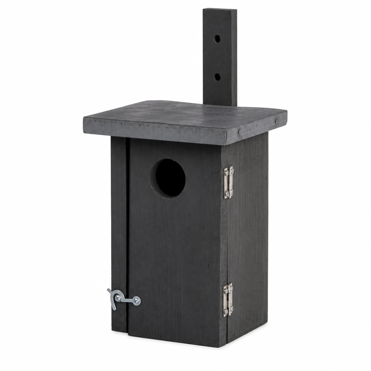 Nichoir en bois à toit en zinc gris — photo 2