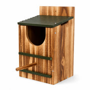 Nichoir en bois carbonisé — photo 2