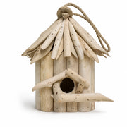 Nichoir suspendu en bois beige format 20 × 17 × 24 cm — photo 2