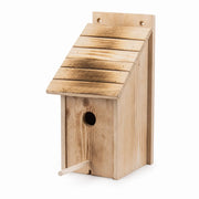 Nichoir en bois marron format 12 × 14,5 cm — photo 2