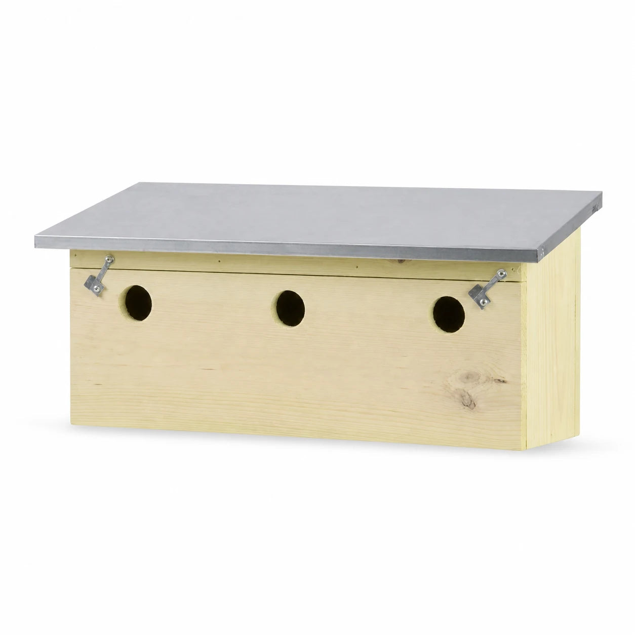 Nichoir à oiseaux horizontal en bois pin FSC® — photo 2