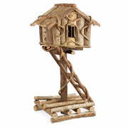 Nichoir à oiseaux décoratif en bois non traité — photo 2