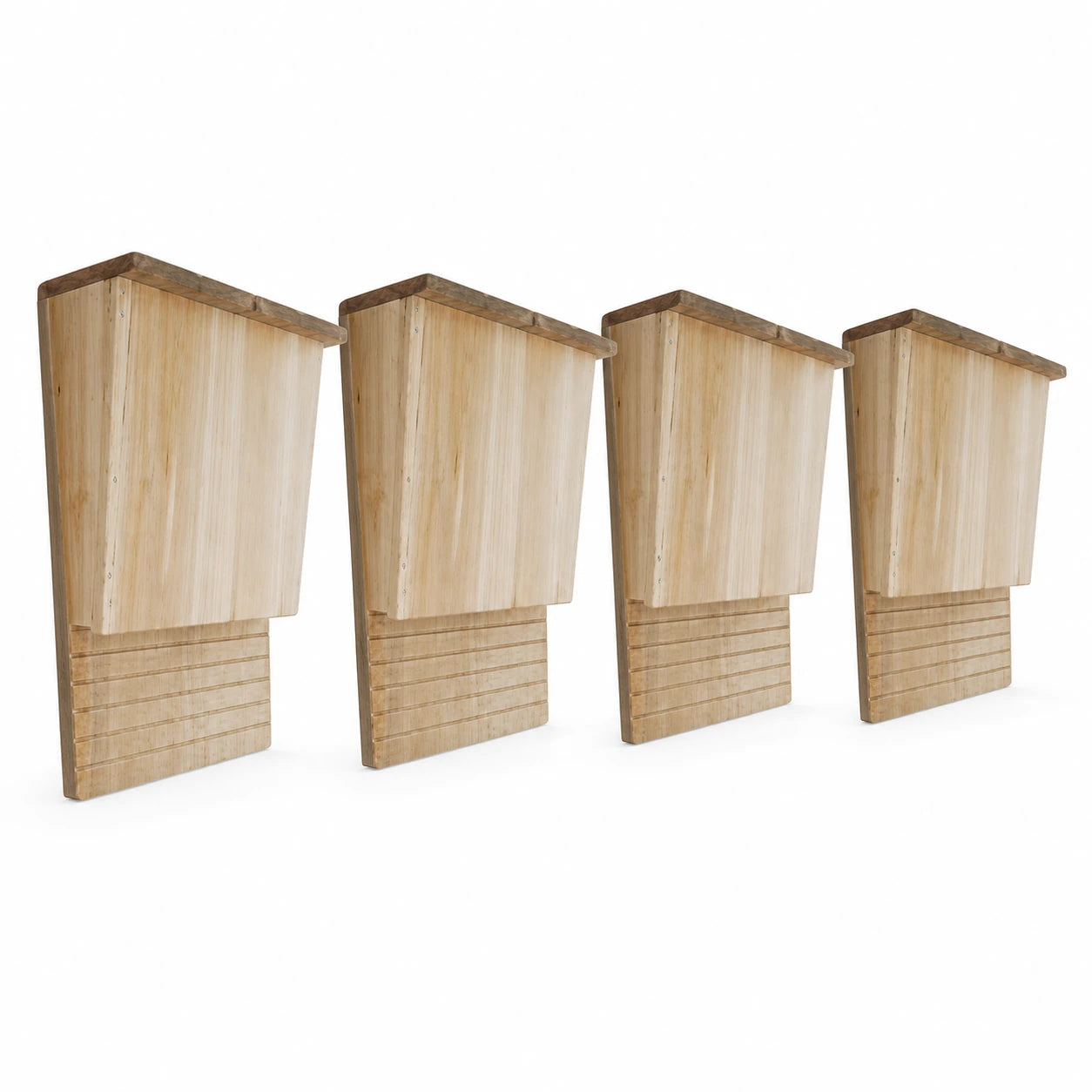 Lot de 4 nichoirs à chauves-souris 22 × 12 × 34 cm — photo 3