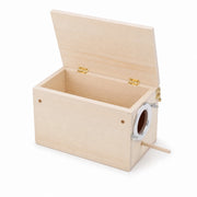 Nichoir en bois à toit amovible format 12 × 12 × 19,5 cm — photo 3