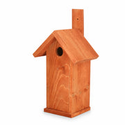 Nichoir suspendu en bois rouge format 33 × 10 cm — photo 3