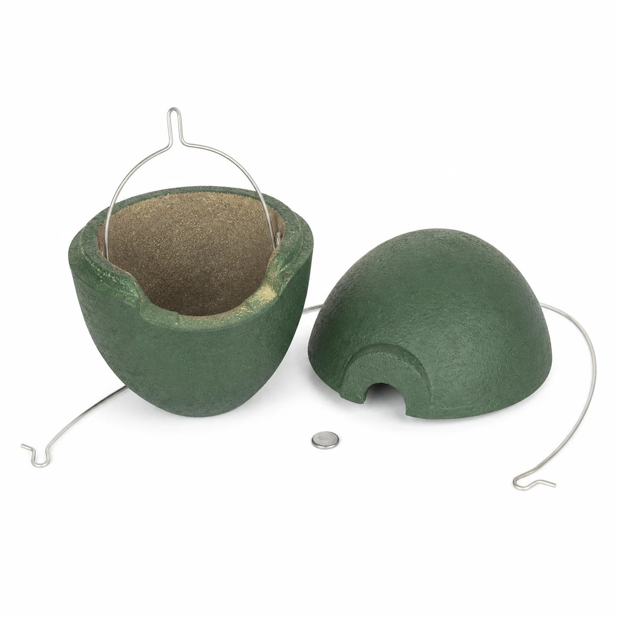 Nichoir rond en béton de bois 32 mm — photo 3