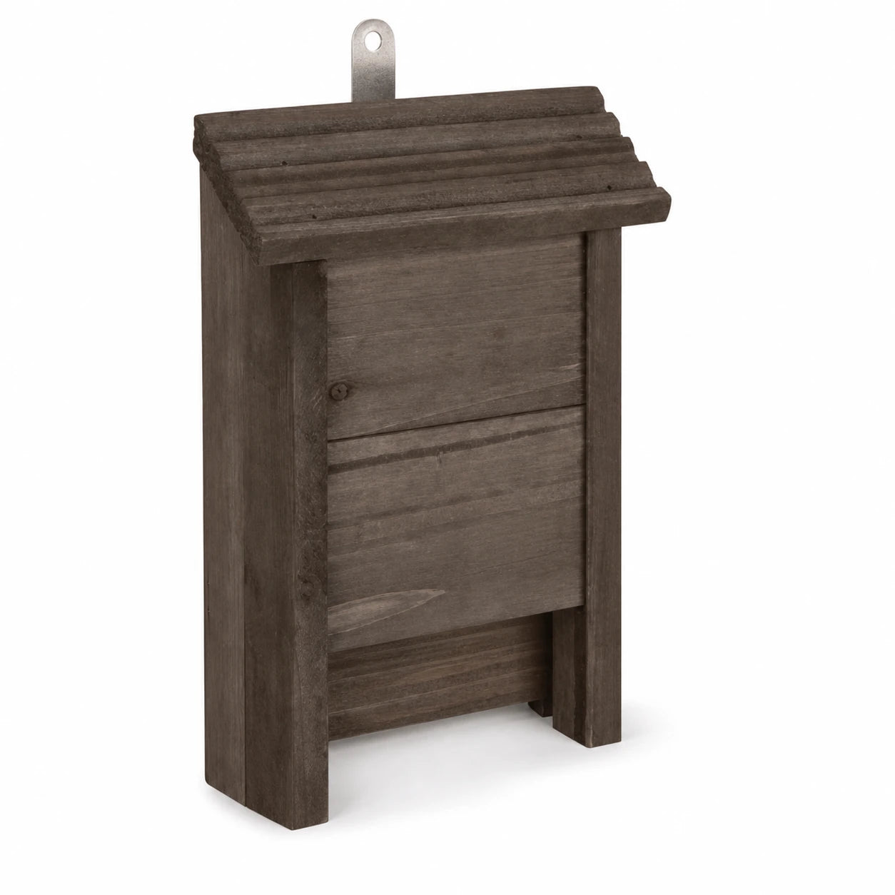 Nichoir à chauves-souris compact en bois marron — photo 3