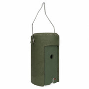 Nichoir suspendu en béton de bois anthracite format 28 × 16 cm — photo 3