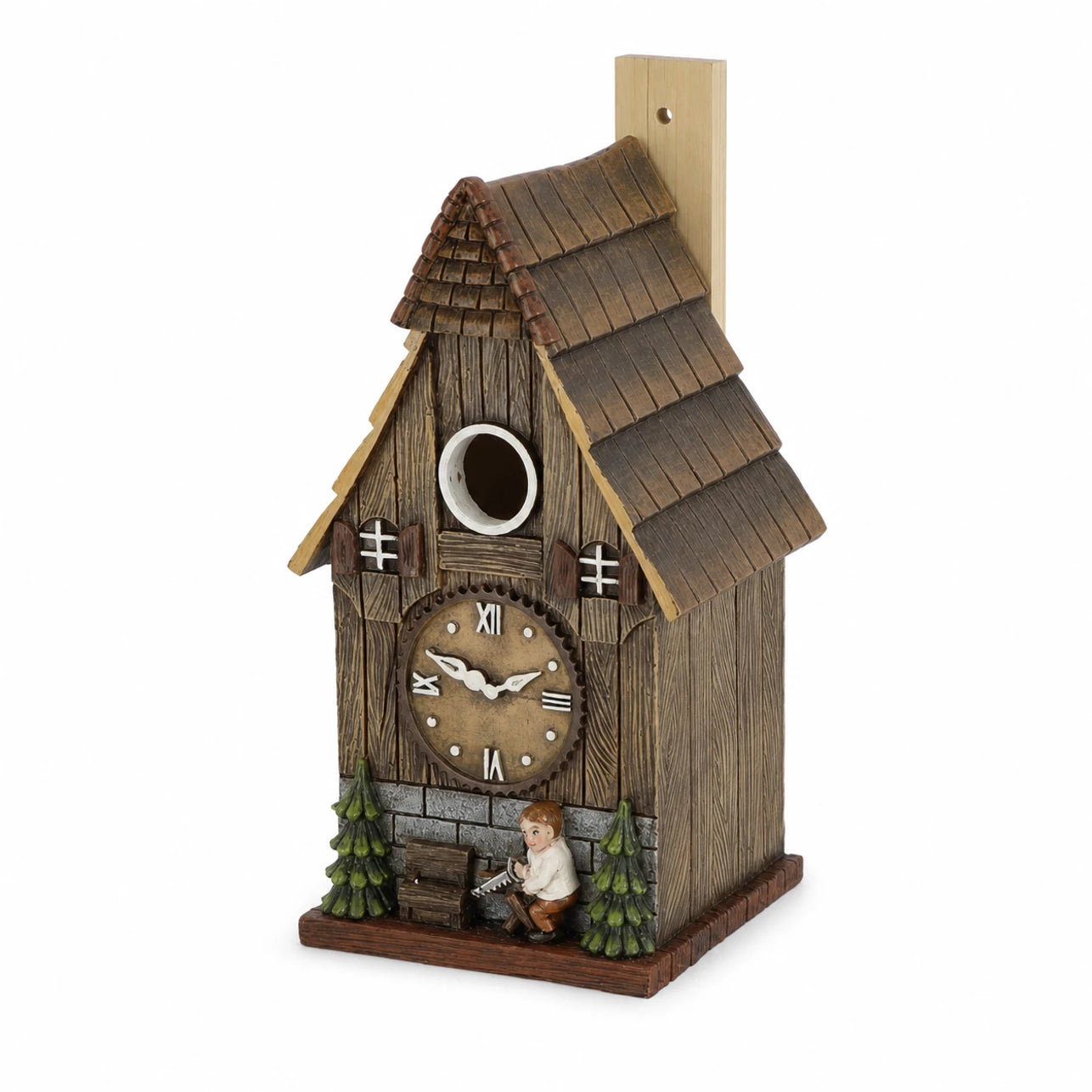 Nichoir en bois format 14,4 × 13,1 × 25,2 cm — photo 3