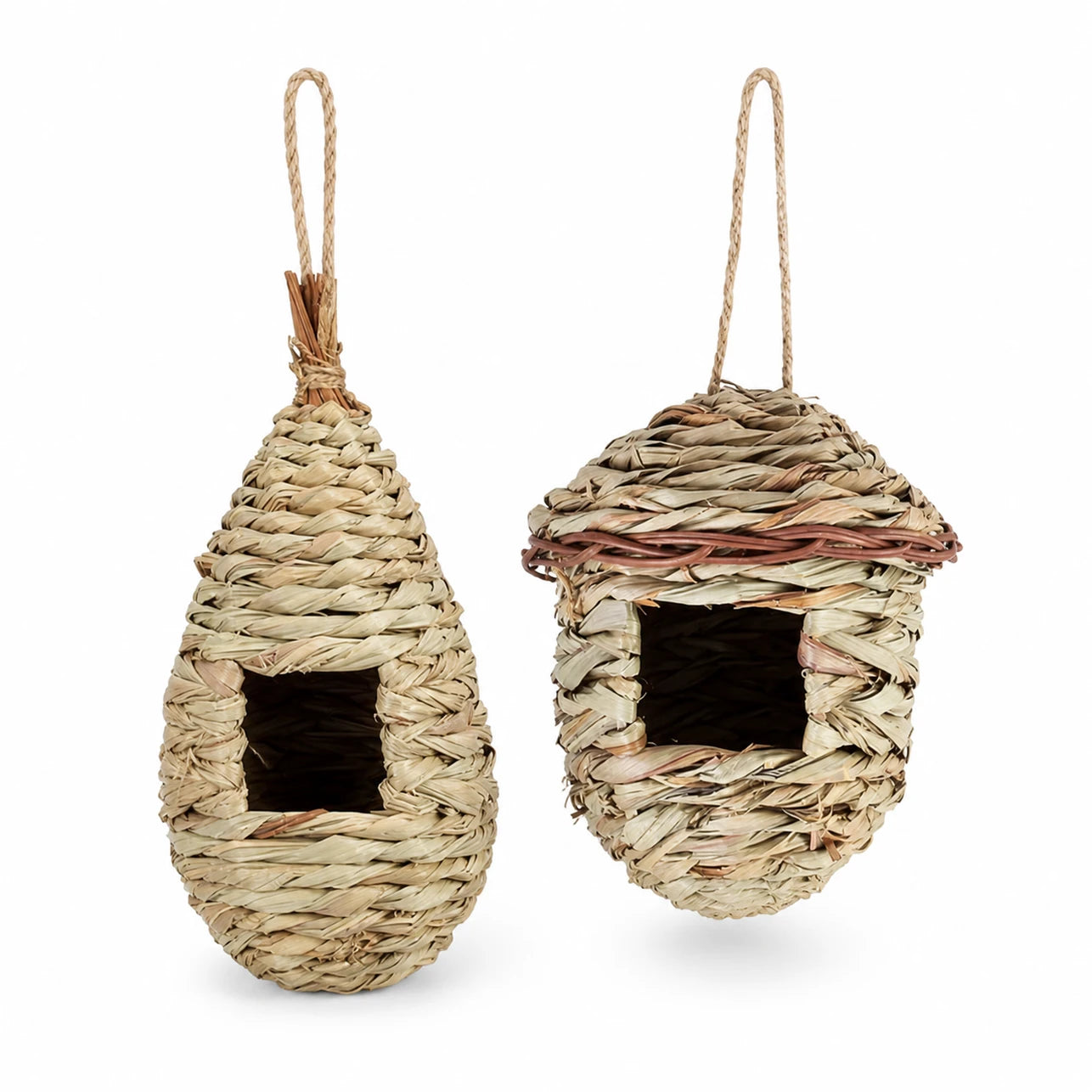 Lot de 2 nichoirs suspendu noir — photo 3