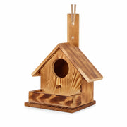 Nichoir en bois marron clair — photo 3