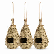 Lot de 3 nichoirs tissés à suspendre — photo 3