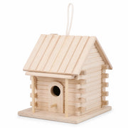 Nichoir suspendu en pin format 18 × 16 × 17 cm — photo 3